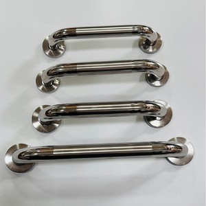 Barres d'appui de salle de bain Yuanqi en acier inoxydable de 25 mm, barres d'appui modernes et simples pour personnes âgées et handicapées, poignées antidérapantes - Product Image 2