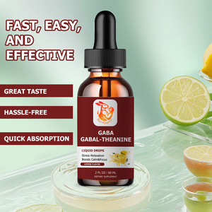 Gotas Líquidas de GABA, GABAAL y Teanina con Glicinato de Magnesio y Extracto de Hierba Limón, para Mejorar el Estado de Ánimo y Aumentar la Energía - Product Image 2