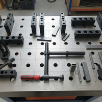 Vente directe d'usine, nouvelle table de soudage octogonale en fonte 3D pour la construction navale et le soudage maritime