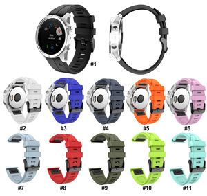 สายนาฬิกาสำหรับ <span class=keywords><strong>Garmin</strong></span> <span class=keywords><strong>Fenix</strong></span> <span class=keywords><strong>5S</strong></span> <span class=keywords><strong>Plus</strong></span>,สายนาฬิกา20มม. สายนาฬิกาข้อมือซิลิโคนถอดง่าย - Product Image 2