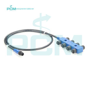 M12 <span class=keywords><strong>8</strong></span> voies 5 pôles Bloc de distribution Boîte de jonction Câble A-Code pour capteur d'automatisation Actionneur CANBus CANOpen Devicenet NMEA2000 - Product Image 3