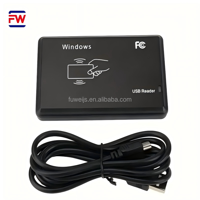 125Khz RFID NFC Smart Card Reader USB Contactless Reader ABS Material Plug and Play Portable Access Control