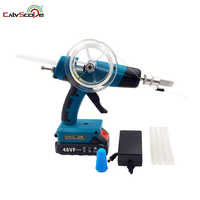 Kit de pistolet à colle pour câblage invisible FTTR, outil de câblage pour câble d'extension optique transparent
