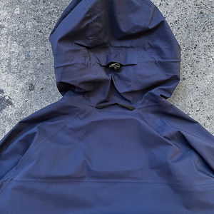 कस्टम वाटरप्रूफ पॉलिएस्टर प्रीमियम ट्रैकसूट पुरुषों ज़िप जेब डिजाइन जैकेट ड्रॉस्ट्रिंग जॉगर 2 टुकड़ा सेट विंडब्रेकर ट्रैकसूट - Product Image 4