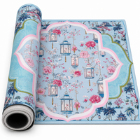 Tapis de table de mahjong imperméable, base en caoutchouc antidérapante, tapis épais pour mahjong, protection de surface pour jeu de tuiles