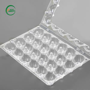 Barquettes à œufs en plastique transparent empilables pour œufs de caille, conçues pour un stockage et un transport sécurisés pour les fermes, les épiceries et <span class=keywords><strong>l</strong></span>'usage domestique - Product Image 3