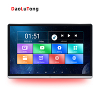 14 inç Evrensel Android Tablet 8+128GB 4K Dokunmatik Ekran Çok Fonksiyonlu Koltuk Başlığı TV Monitörü Arka Koltuk Stereo