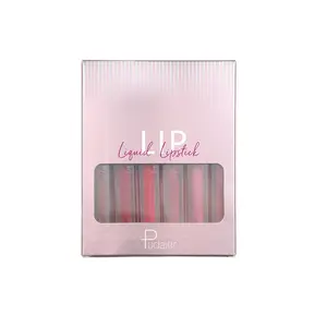 Pudaier Makeup Lipstick Cosmetics Lipstick Set Lip Tint Shiny Glitter Lip Gloss Waterproof Maquillaje Matte Long Lasting Make Up