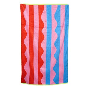 ผ้าขนหนูชายหาดผ้าฝ้ายแท้ลายดอกไม้ขนาดใหญ่ดูดซับได้ดีสำหรับผู้ใหญ่ว่ายน้ำอาบน้ำกีฬารูปทรงสี่เหลี่ยมผืนผ้า - Product Image 3