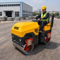 Rouleau compresseur professionnel 560x1000mm pour la finition de l'asphalte