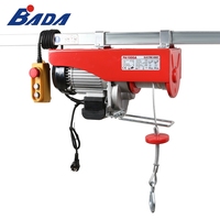 BADA 500/1000kg 220/230V AC petit câble électrique mini palan à câble métallique