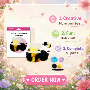 Kit de Bricolage DIY pour Créer des Pompons en Laine – Jouet Éducatif STEM Fait Main pour Enfants (Unisexe, 7-12 ans et 12 ans et plus) <span class=keywords><strong>VOSAN</strong></span> - Product Image 2