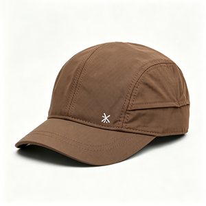 OEM Custom Design Unstructured Five-Panel Sports Camp Cap Logo Embossed <b>Hat</b> for Casual Outdoor Use & Travel - Product Image 2