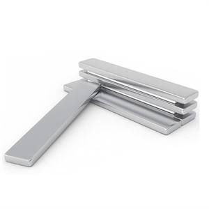 מכירה חמה 60 מ "מ x 10 מ" מ x 3mm מלבני חזק ndf מגנטים ndf מגנטים רב עוצמה נדירה בר אדמה חיתוך מותאם אישית - Product Image 5