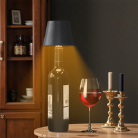 Dekorative Hotel Dining Schnur lose Weinflasche Lampen fassung LED Nacht atmosphäre Lampe Dimmbare Touch Tisch Dekor Lampe