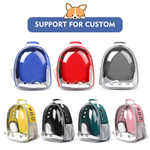<span class=keywords><strong>Comprar</strong></span> mochila de astronauta para mascotas, Transportín para gatos, espacio transparente en forma de cápsula, mochila multifunción para mascotas - Product Image 3