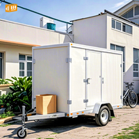 Maisonnette haut de gamme sur roues, mobile de luxe, clé en main, pour les voyages et les vacances, remorque, maison conteneur pour Airbnb, design modulaire