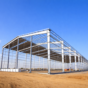 Taller <span class=keywords><strong>de</strong></span> Estructura <span class=keywords><strong>de</strong></span> Acero <span class=keywords><strong>de</strong></span> Fácil Montaje, Edificio Comercial Prefabricado para Fabricación en Fábrica y Tienda, para <span class=keywords><strong>Almacén</strong></span> <span class=keywords><strong>de</strong></span> Acero - Product Image 4