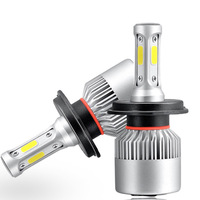Precio de Fábrica, Faro LED COB de Aluminio Blanco Frío de 36 W, 9005, 9006, H4, H11, H7, S2