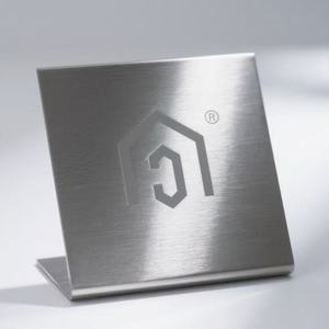 Custom Etched Stainless Steel Identification Plate Nameplate Laser Metal <b>Tag</b> Magnetic Nameplate Brand Logo CNC Processing - Product Image 3