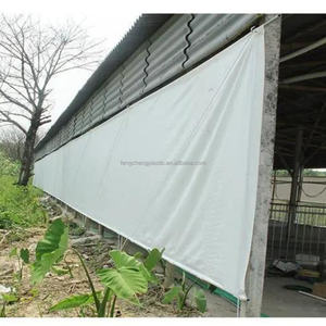 <span class=keywords><strong>Serre</strong></span> agricole rideau de volaille 150gsm tissé poly bâche - Product Image 1