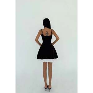 sachin and babi light blue dress safuny Women's Plus Size Slim Knee Length Pencil Dress Solid Color Holiday  Elegant Cocktail Wedding Evening Party Ruffle Sleeve Trendy Dresses Crew  Neck Black XXXL main image 1