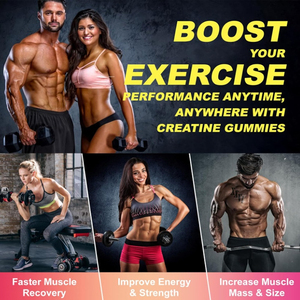 Fornitore di cina prezzo all'ingrosso OEM Private Label Pre allenamento energia crescita muscolare creatina monoidrato Gummies supplemento - Product Image 5