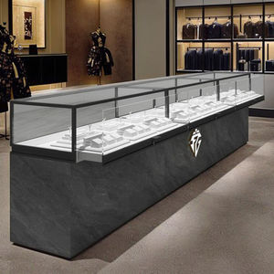 Noir De Luxe Personnalisé LED Lit Étanche Écologique Bijoux Affichage Comptoir Armoire Murale Corps Piercing Stands pour Les Magasins De Détail - Product Image 2