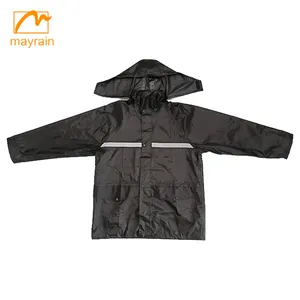 Chubasquero impermeable de poliéster para adulto, ropa de lluvia para motocicleta y montar