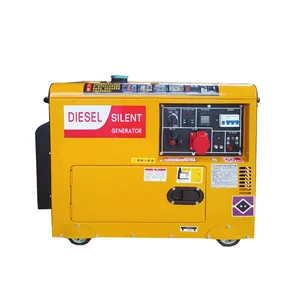 Low Noise KDE8600T 192fa Power Groupe Electrogene Diesel Engine Generators 6.5kVA 6.5KW