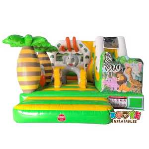 Château gonflable commercial Frozon Combo <span class=keywords><strong>Princesse</strong></span> <span class=keywords><strong>des</strong></span> <span class=keywords><strong>Neiges</strong></span> - Product Image 4