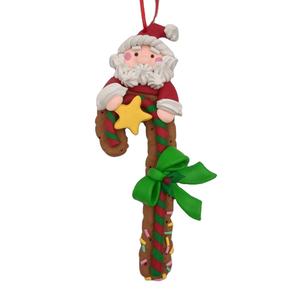 Pâte d'argile personnalisée père noël/bonhomme de neige/pain d'épices canne à <span class=keywords><strong>sucre</strong></span> pour les décorations de noël - Product Image 1