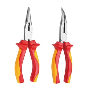 Bán Buôn Cách Nhiệt VDE Điện Dụng Cụ cầm tay Bộ Sửa Chữa Xe Bộ Công Cụ Với Uốn Cong Mũi Kìm 1000V Công Cụ Cách Điện Thợ Điện - Product Image 5