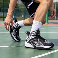 Chaussures de basket-ball de style haut de gamme personnalisées professionnelles, de haute qualité, résistantes à l'usure, pour hommes