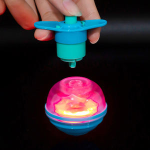 Juguete giratorio de plástico con luz, <span class=keywords><strong>spinner</strong></span> de escritorio, juguete antiestrés, recuerdo de fiesta, piñón giratorio personalizado multicolor - Product Image 3