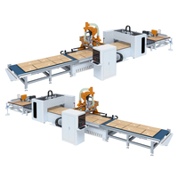 Aluminium 4 * 8ft Bois MDF CNC Router Machine à bois 1325 1530 Fabrication de meubles Single Spindle avec moteur Gear Core Components
