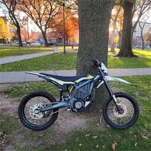 New 2024 electric road bike 12500W sutton bike 74V 55Ah ultra b road legal electric dirt bike with rearview mirror Suron