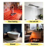 Pompe à chaleur air-eau à haute efficacité électrique 9kW-18KW R32 à onduleur - Chauffage, refroidissement et eau chaude pour hôtels et usage domestique