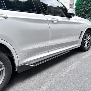 สเกิร์ตข้างรถยนต์ BMW X3 X4 G01 G02 M Sport ปี 2018-2024 ชุดแต่งสปอยเลอร์ ดิฟฟิวเซอร์  อะไหล่แต่งรถยนต์ - Product Image 4