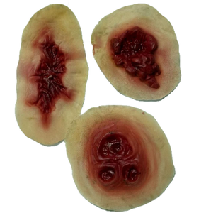 Maschere in lattice 3D SFX spaventose per Halloween, con cicatrici e adesivi ferita, accessori <span class=keywords><strong>horror</strong></span> per corpo e viso, taglia unica - Product Image 4