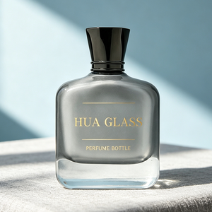 Flacon <span class=keywords><strong>de</strong></span> <span class=keywords><strong>parfum</strong></span> vide <span class=keywords><strong>de</strong></span> luxe 100 ml avec estampage argenté, pulvérisation interne, bouchon en alliage <span class=keywords><strong>de</strong></span> zinc et boîte - Product Image 4