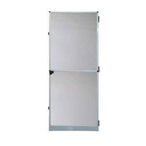 Venta Directa de Fábrica: Puerta Mosquitera Abatible de Aluminio Premium con Marco Fijo y Malla de Fibra de Vidrio Resistente para el Hogar - Product Image 1