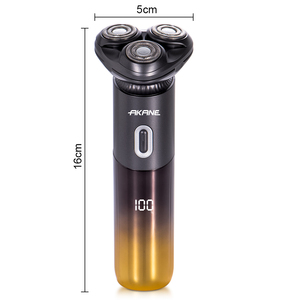 AKANE 5W Hair <b>Shaver</b> 7000RPM Rechargeable USB With Intelligent Display Floating Blades and Lithium Battery Multifunction Usb Cha - Product Image 5