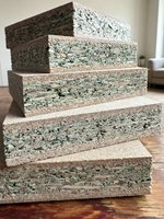 Panneau de particules à noyau vert super résistant à l'humidité, panneau OSB 18 mm pour cuisine, salle de bain et meubles marins