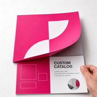 Service d'impression de catalogues, brochures et flyers A5 avec logo personnalisé, papier d'art, carton, impression offset Jiangsu