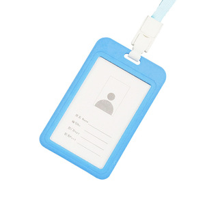 Work <b>ID</b> with lanyard, name tag, brand badge, plastic hang tag, <b>ID</b> card for kindergarten and primary school students, - Product Image 5