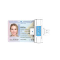 Pembaca Kartu Cerdas USB Lipat ISO 7816 EMV untuk ATM CAC ID IC Chip Bank Kredit Debit SIM Pembayaran
