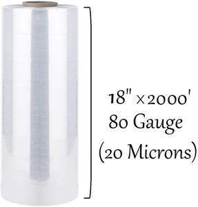 Film étirable manuel 45cm*200m*23mic pour l'emballage de livres, imperméable - Product Image 3