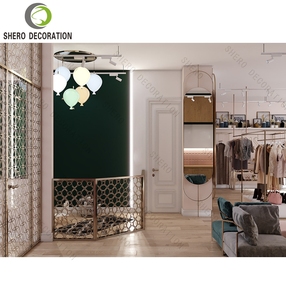 Chic Women's Fashion Stores Interior Design Ideas Durable Clothes Shop Furniture for Shop Decoration - Product Image 5