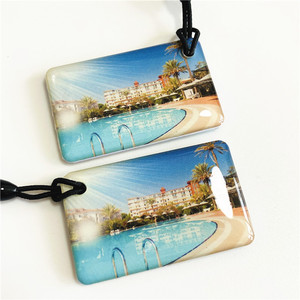 Thông minh thụ động NFC loại 2 iso14443a 13.56MHz tái có thể ghi tùy chỉnh nhỏ NFC <span class=keywords><strong>RFID</strong></span> epoxy Key khách sạn thẻ chìa khóa NFC - Product Image 1